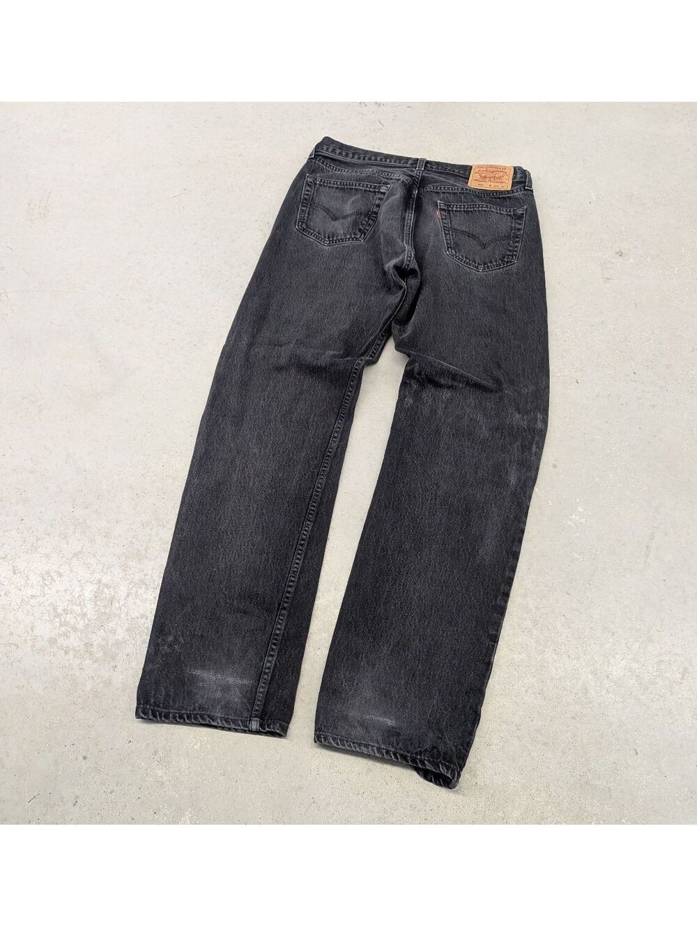 Vintage 90s Levis 501 XX Made in Canada Black Denim Jeans